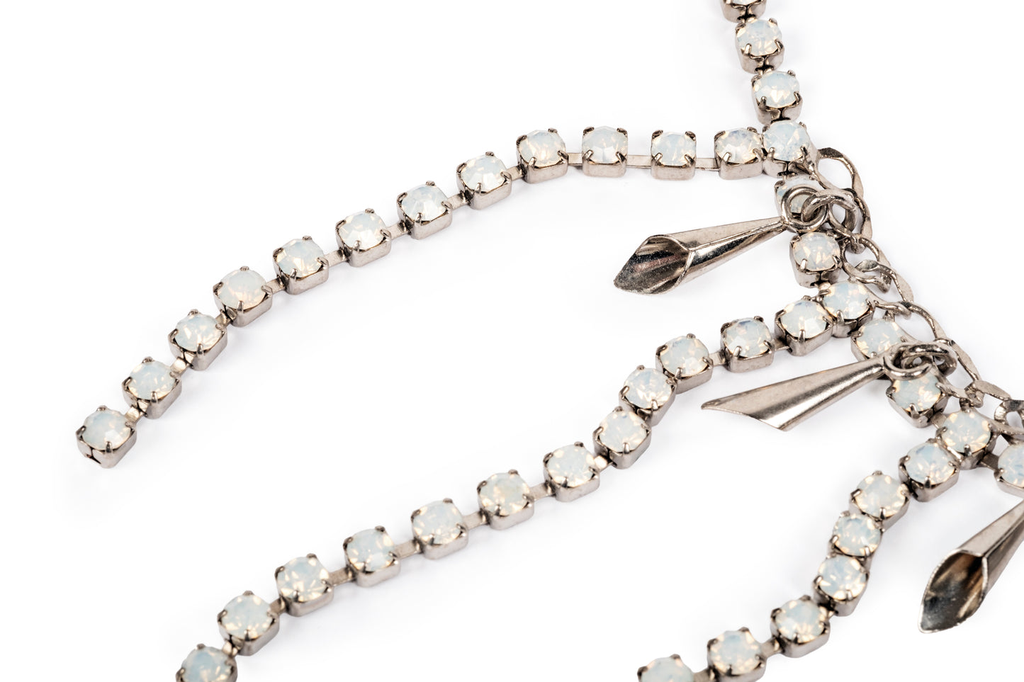 Collier cristalli con pendenti