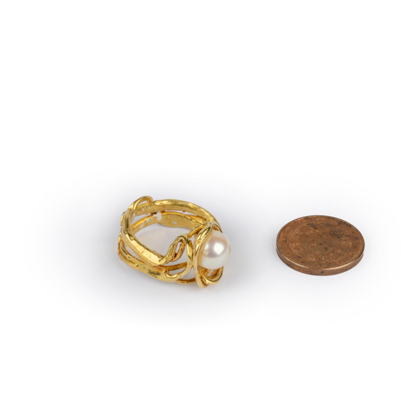 Anello oro 750 con perla