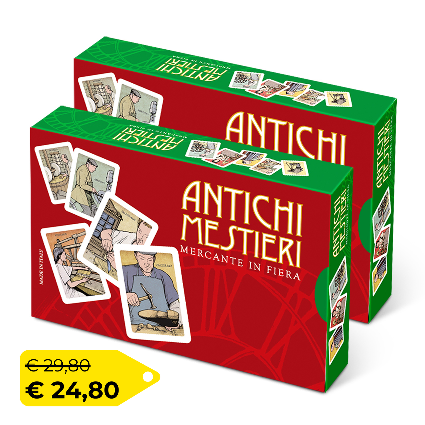 Playing Cards Merchant at the Fair – Ancient Crafts 