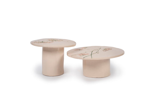 Set di 2 alzate botaniche