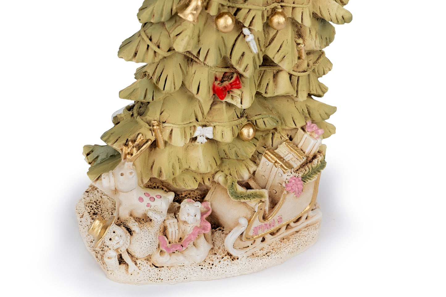 Albero di Natale su slitta