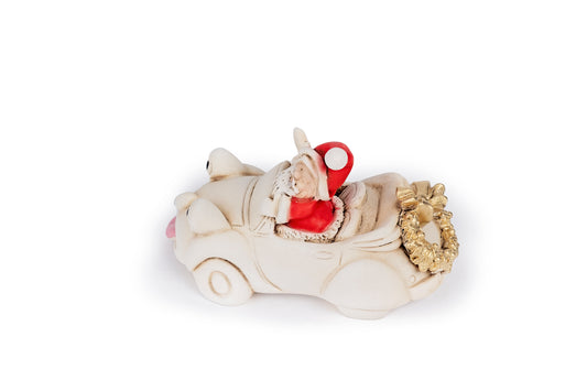 Babbo Natale in macchina