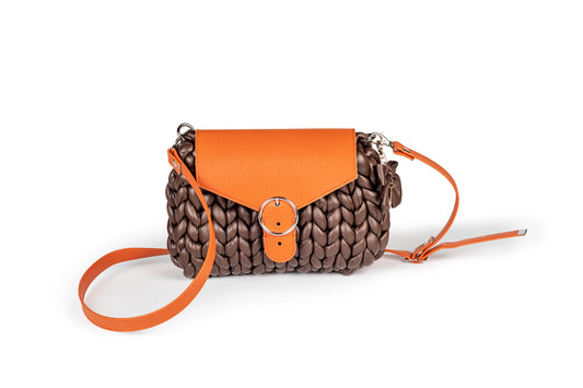 Chunky Chic Fudge and Copper Bag