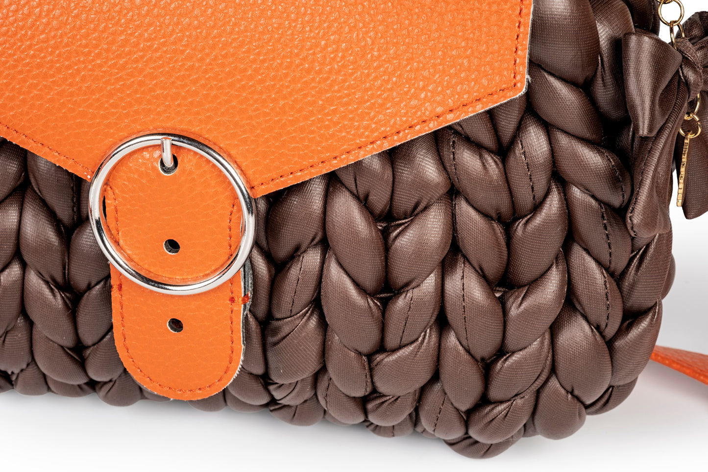 Chunky Chic Fudge and Copper Bag