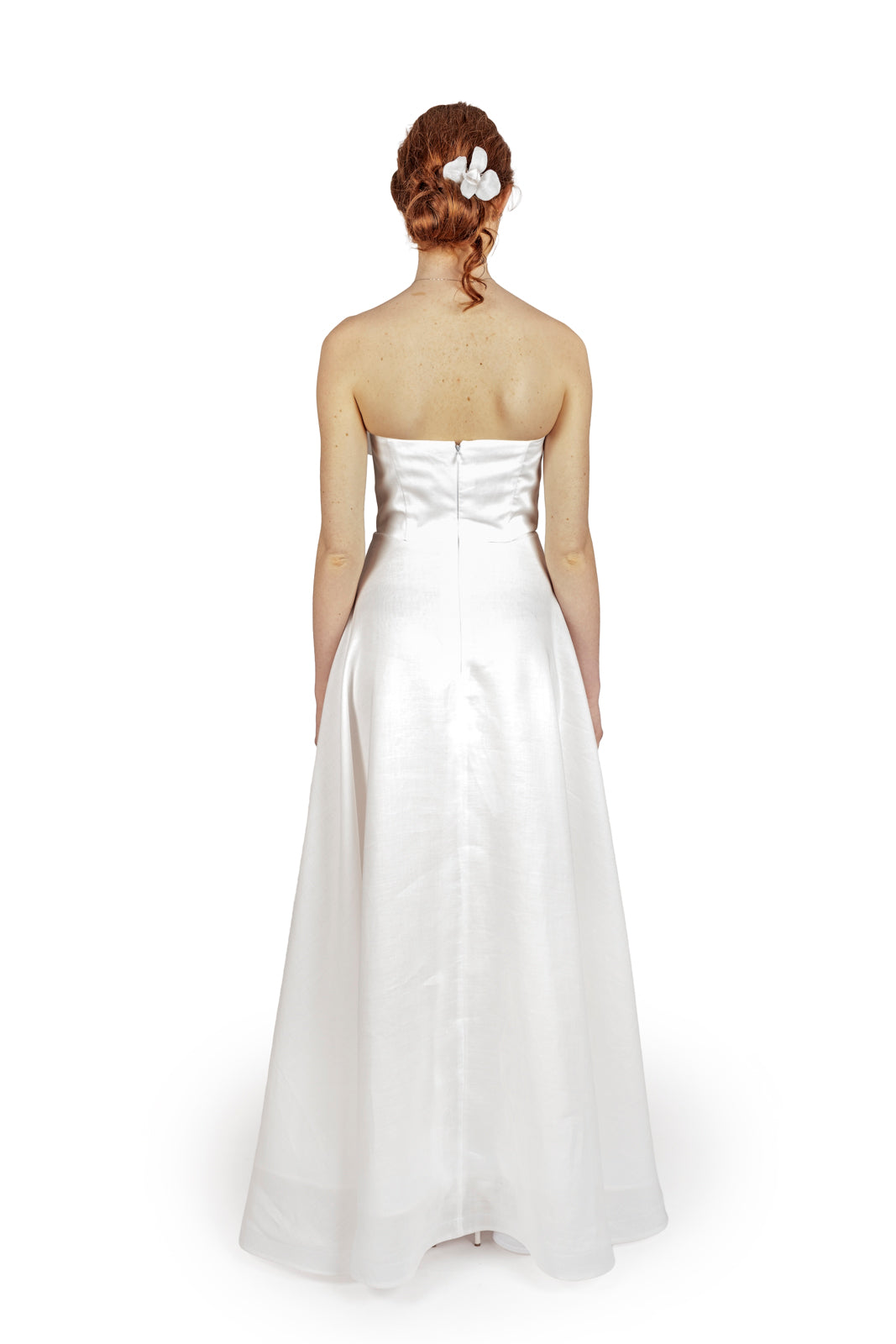 Abito da sposa in lino