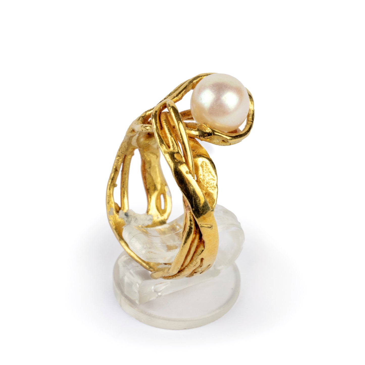 Anello oro 750 con perla