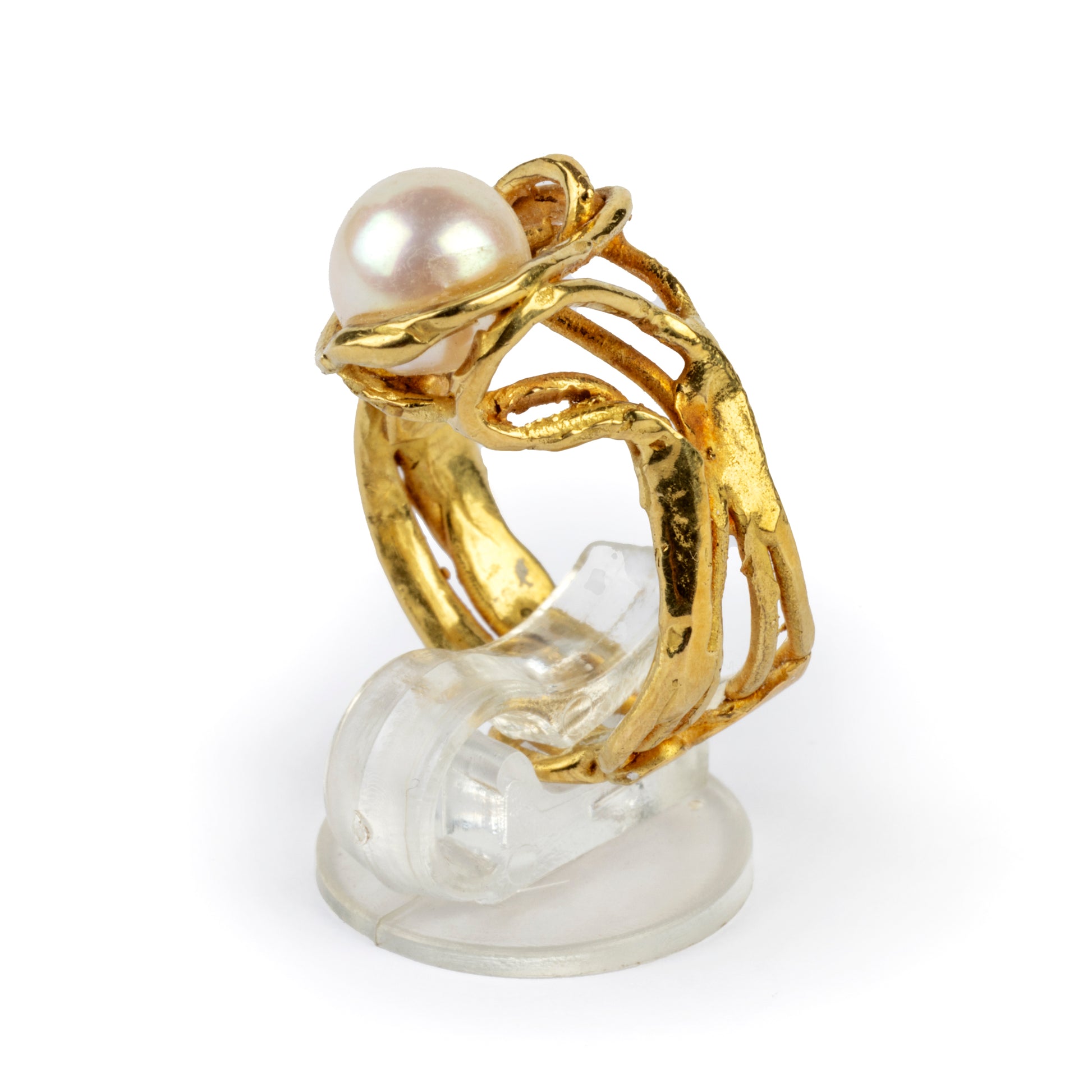 Anello oro 750 con perla