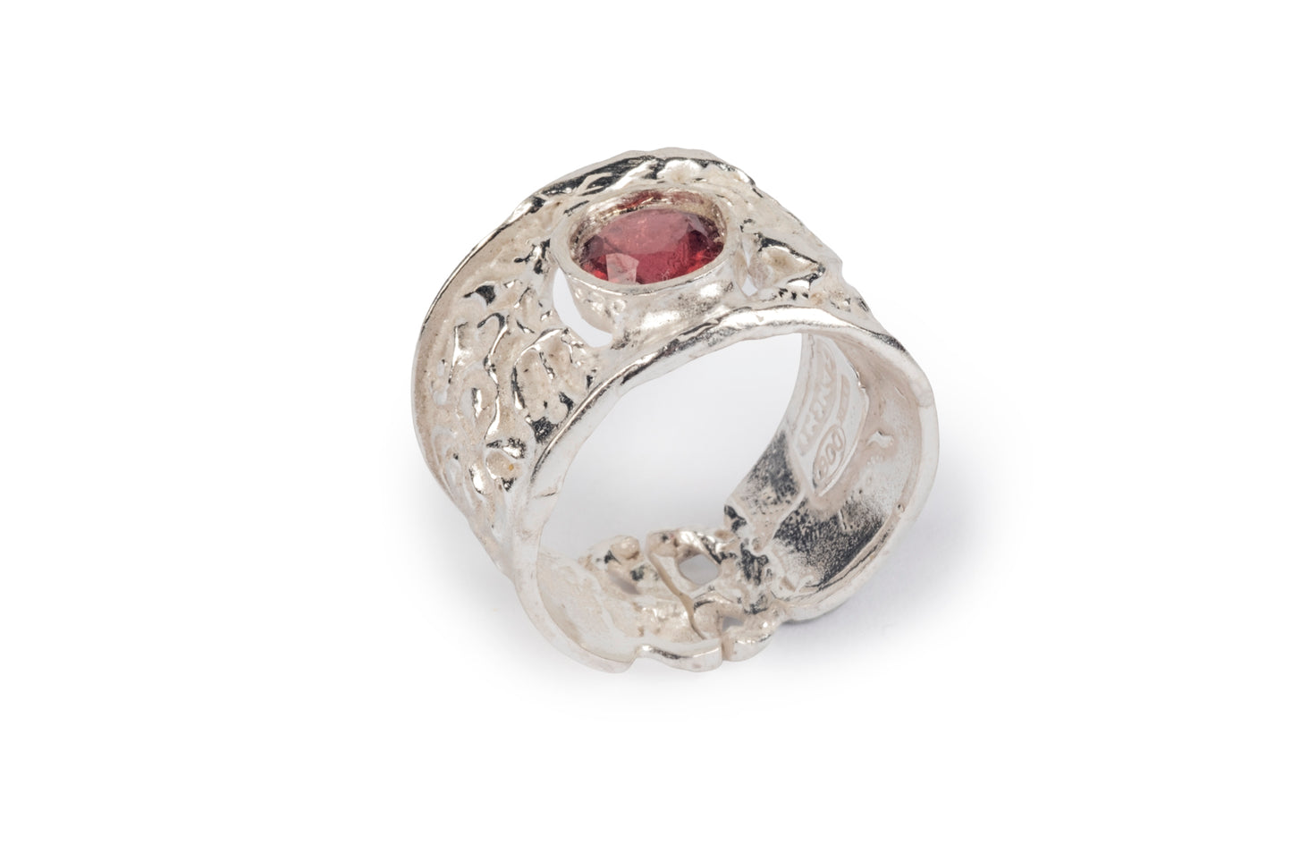 Anello argento e quarzo Madeira